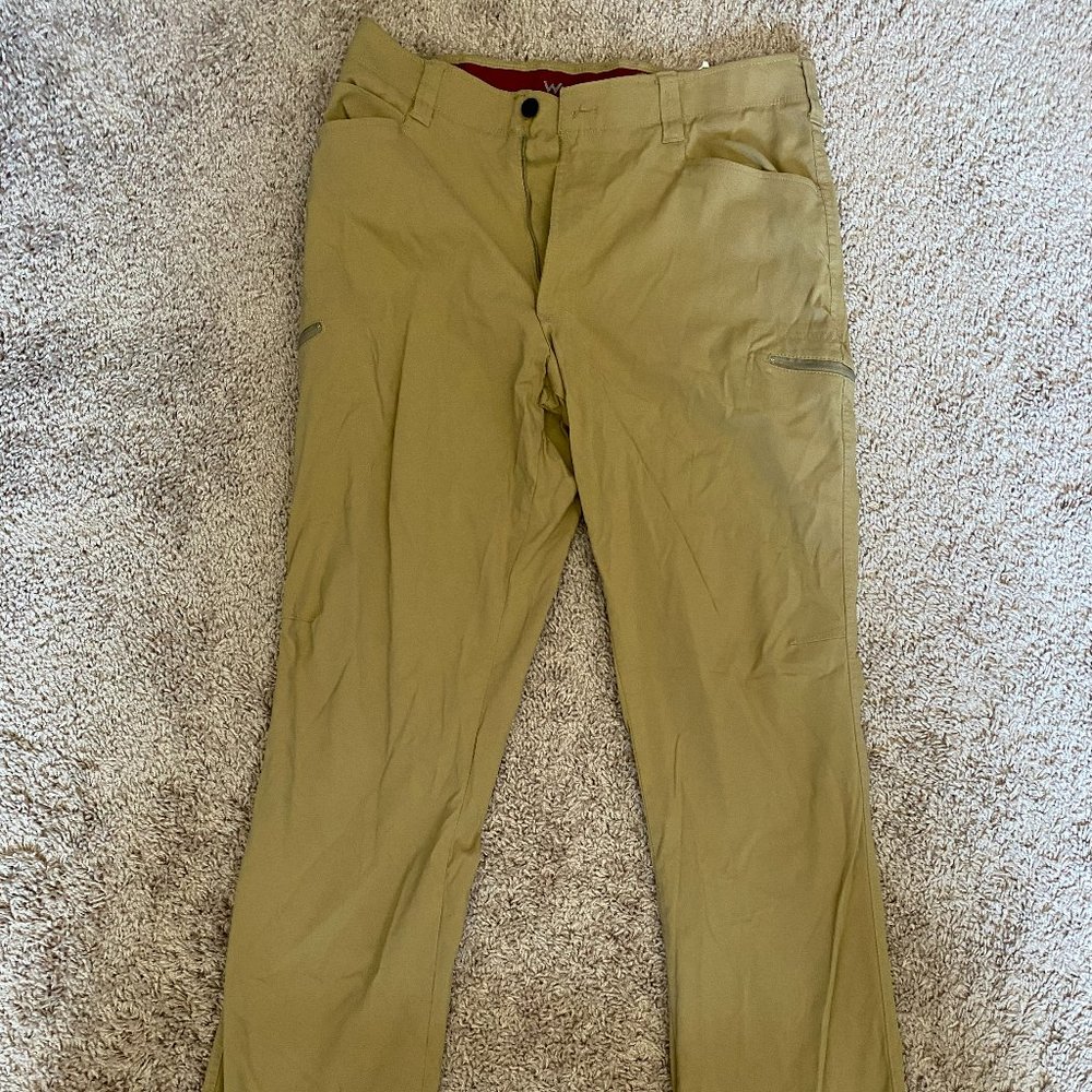 Wrangler Tan Outdoor 34x34 Pants